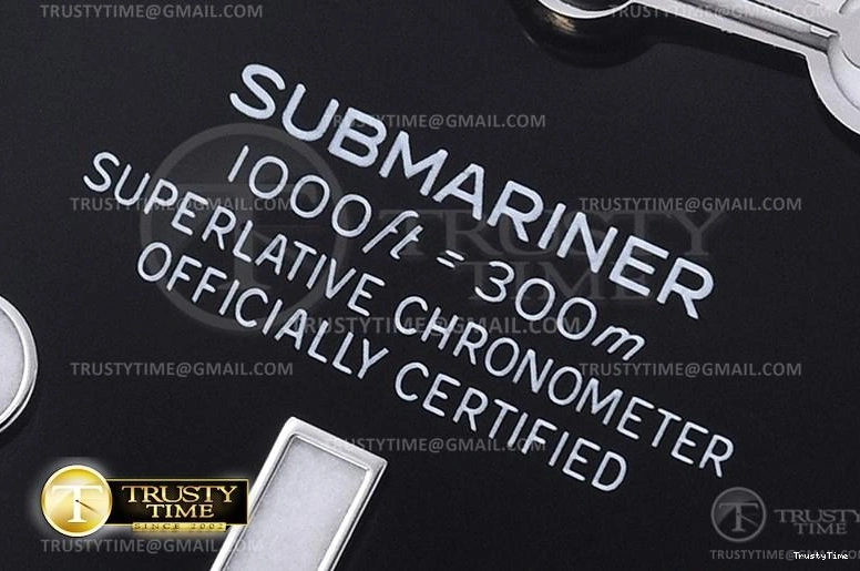 0119 ROLSUB0282 – Submariner 116610LN 904L SS SS Blk V2S ZZF SA Durable 1037